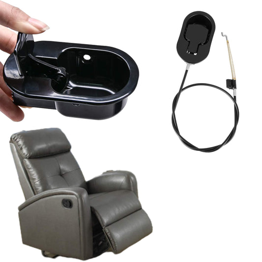 Metal Recliner Handle Lever Trigger Replacement Lounge Chair Sofa Release Cable