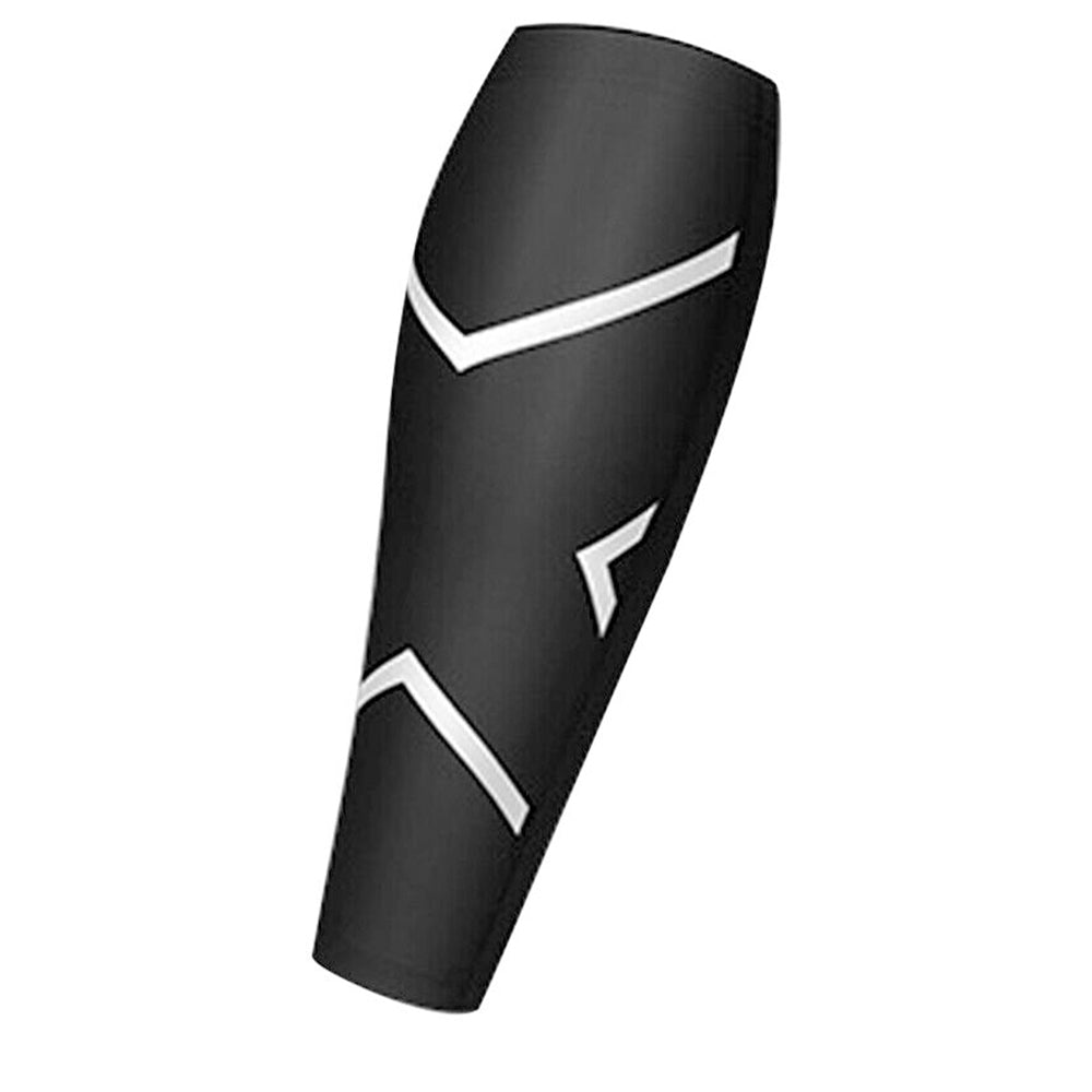 Compression Socks Leg Calf Sleeve Brace Support for Sport Gym Black XL