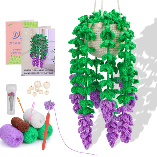 Crochet Kit DIY Crochet Ornament Crochet Styling Plant Hanging Decor ST1