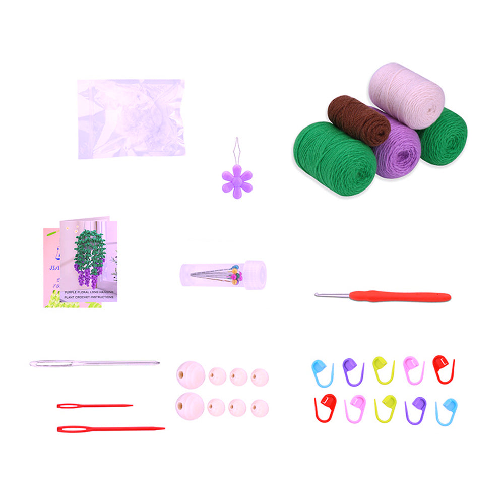 Crochet Kit DIY Crochet Ornament Crochet Styling Plant Hanging Decor ST1