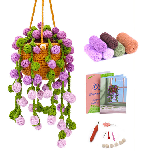Crochet Kit DIY Crochet Ornament Crochet Styling Plant Hanging Decor ST2