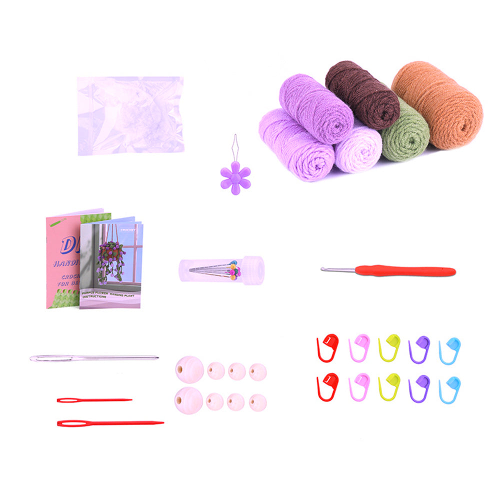 Crochet Kit DIY Crochet Ornament Crochet Styling Plant Hanging Decor ST2