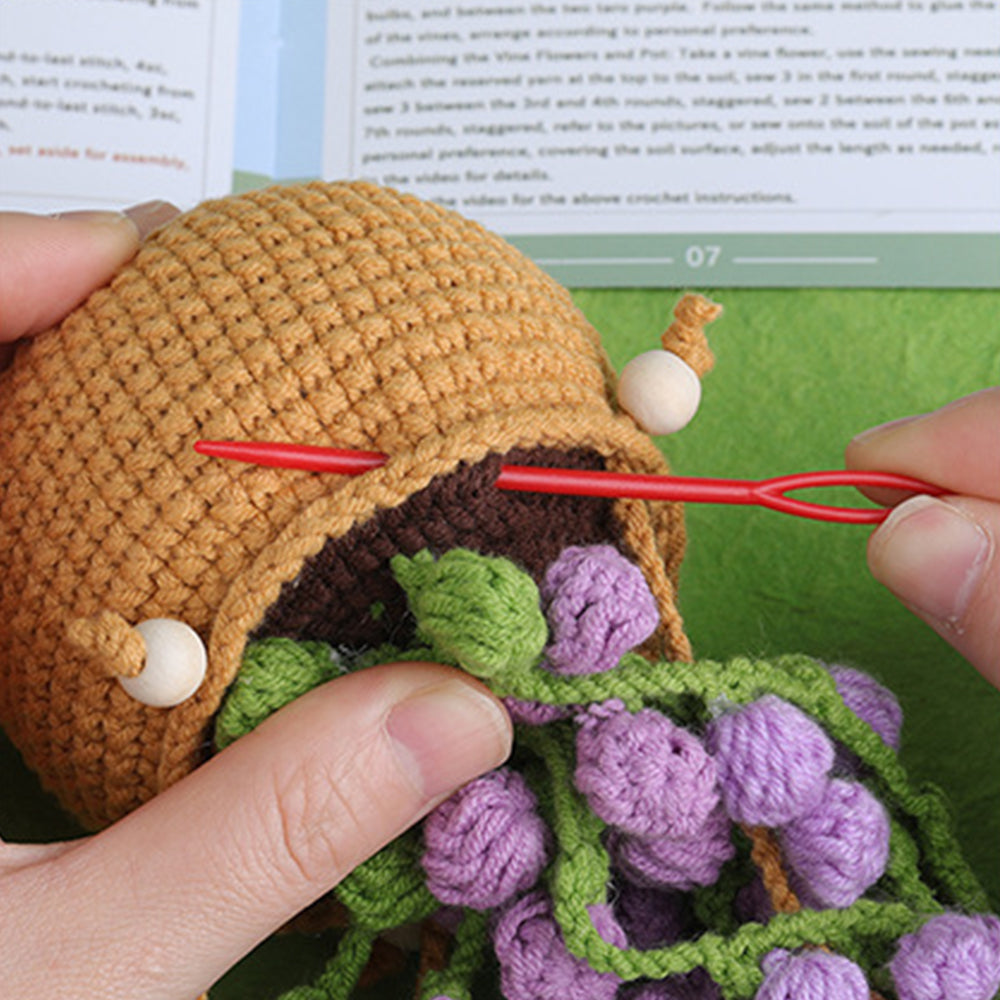Crochet Kit DIY Crochet Ornament Crochet Styling Plant Hanging Decor ST2