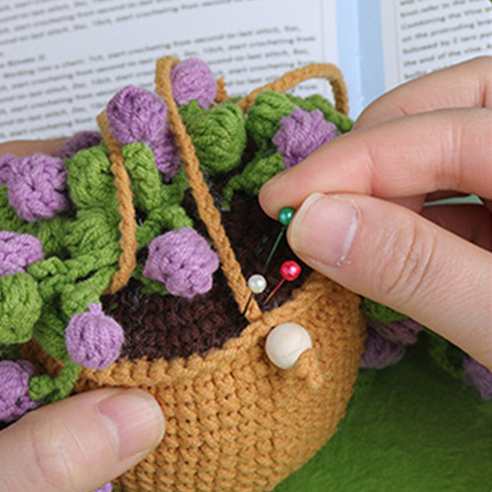 Crochet Kit DIY Crochet Ornament Crochet Styling Plant Hanging Decor ST2