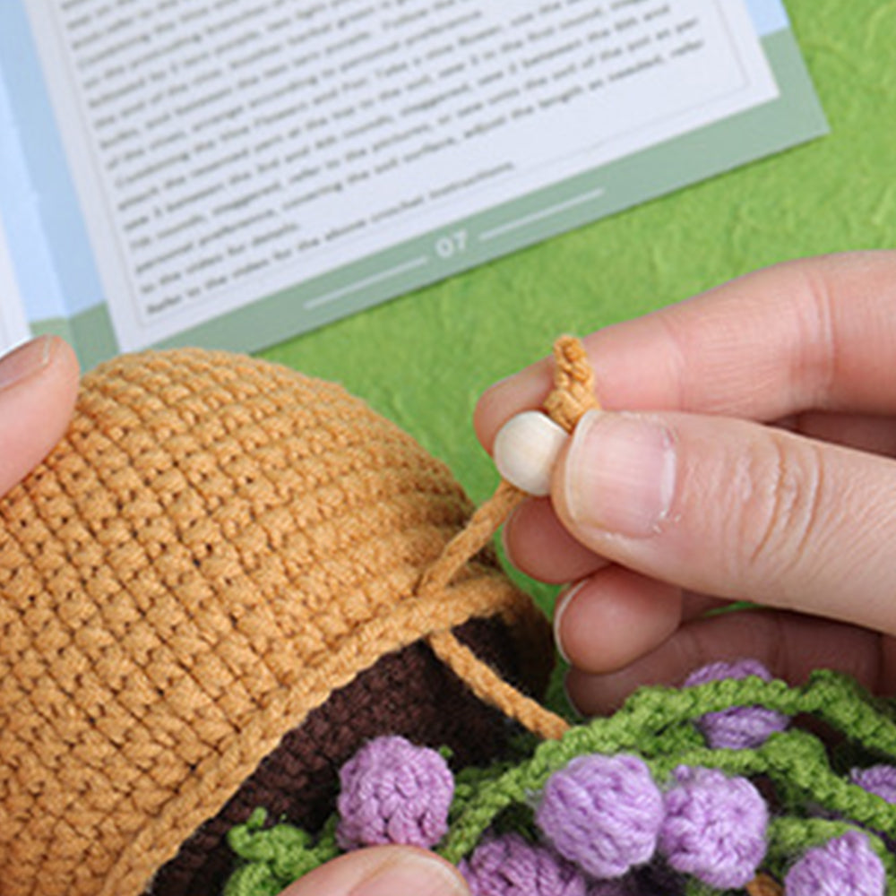 Crochet Kit DIY Crochet Ornament Crochet Styling Plant Hanging Decor ST2