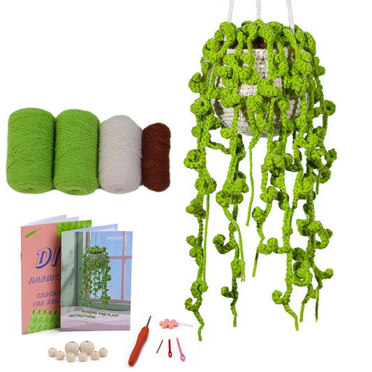 Crochet Kit DIY Crochet Ornament Crochet Styling Plant Hanging Decor ST3