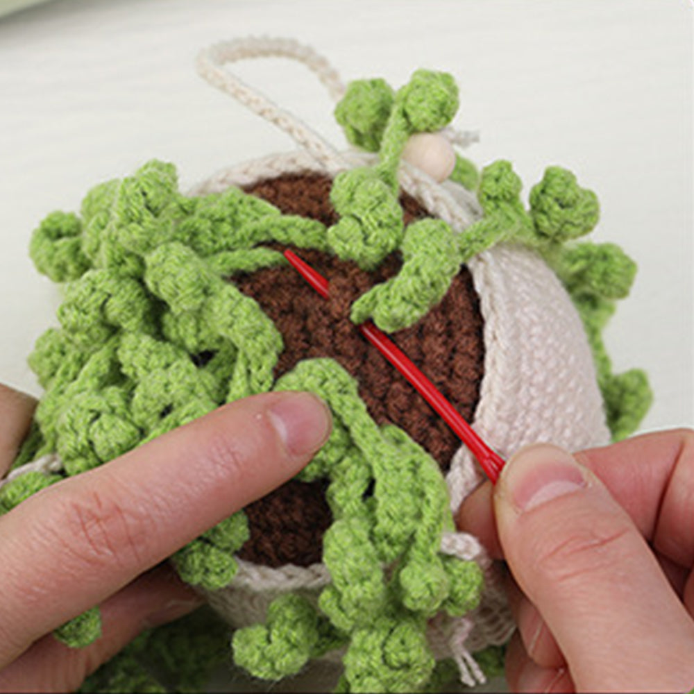 Crochet Kit DIY Crochet Ornament Crochet Styling Plant Hanging Decor ST3