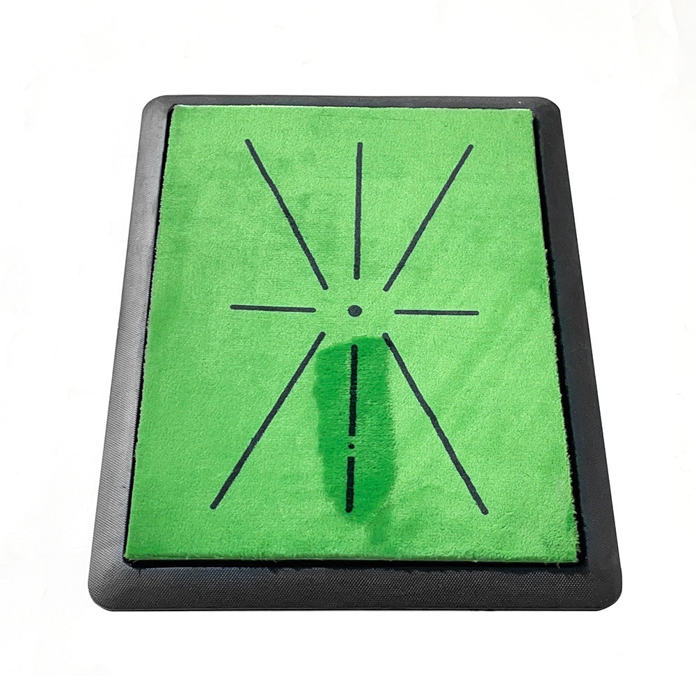 Golf Mat Artificial Turf Golf Aid Swing Detection Hitting Practice Training Mat