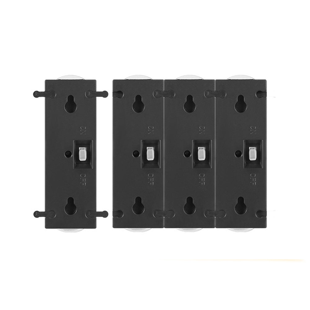 4Pcs Outdoor Solar Wall Washer Light UP and Down Illuminate Sunlight Sensor Lamp
