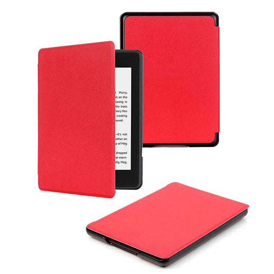 Smart Magnetic Case Cover Folding Shell for 2022 Kindle E-Reader Red