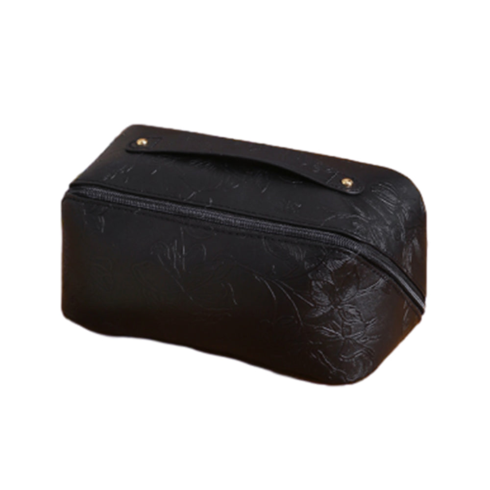 Travel Cosmetic Bag Large Capacity Makeup Organizer Bag Toiletry Bag Black