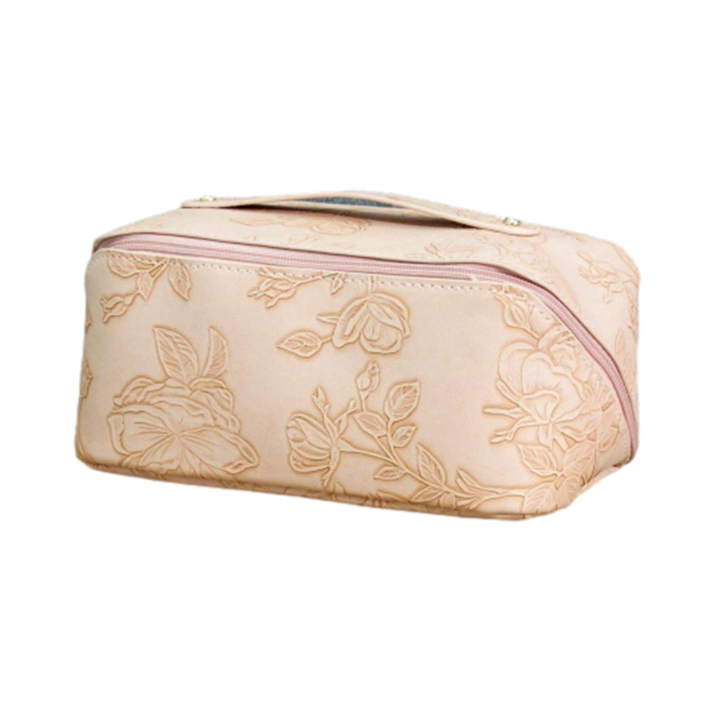 Travel Cosmetic Bag Large Capacity Makeup Organizer Bag Toiletry Bag Pink
