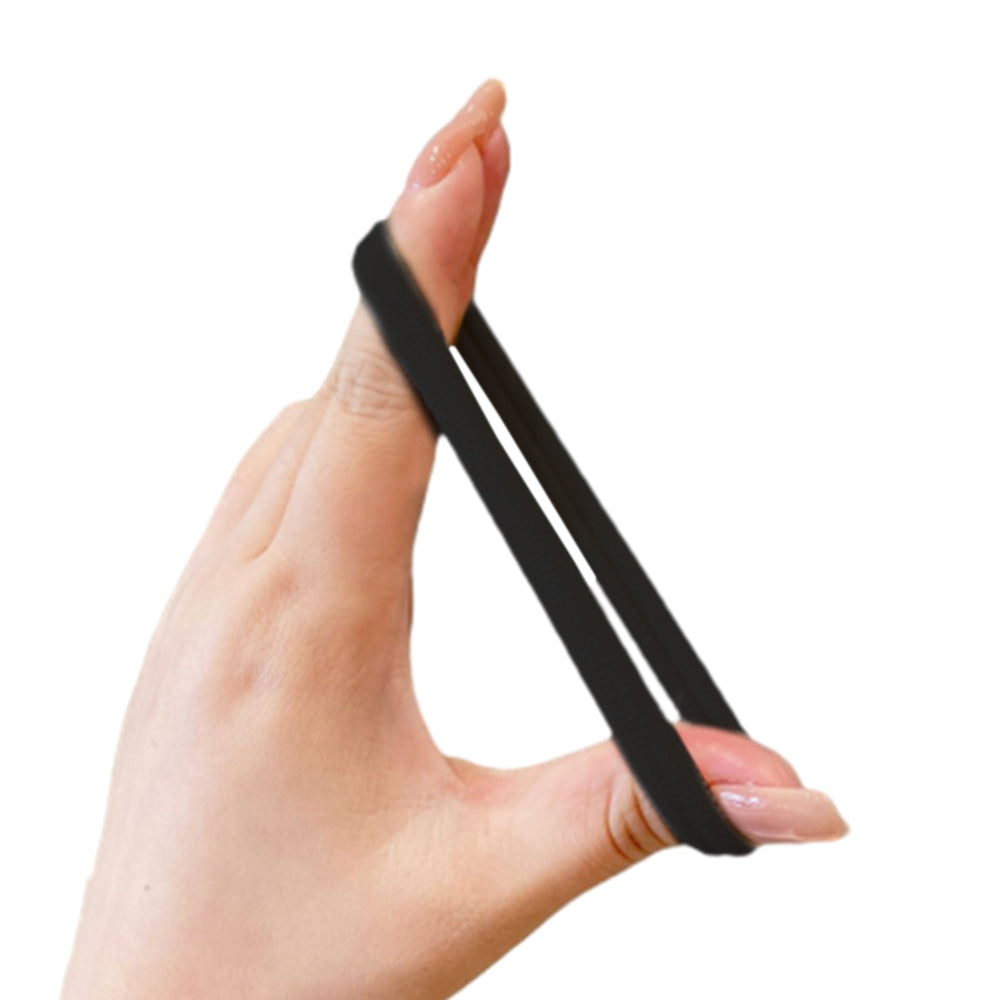 100Pcs Elastic Black Bands Hair Ties Ponytail Holders