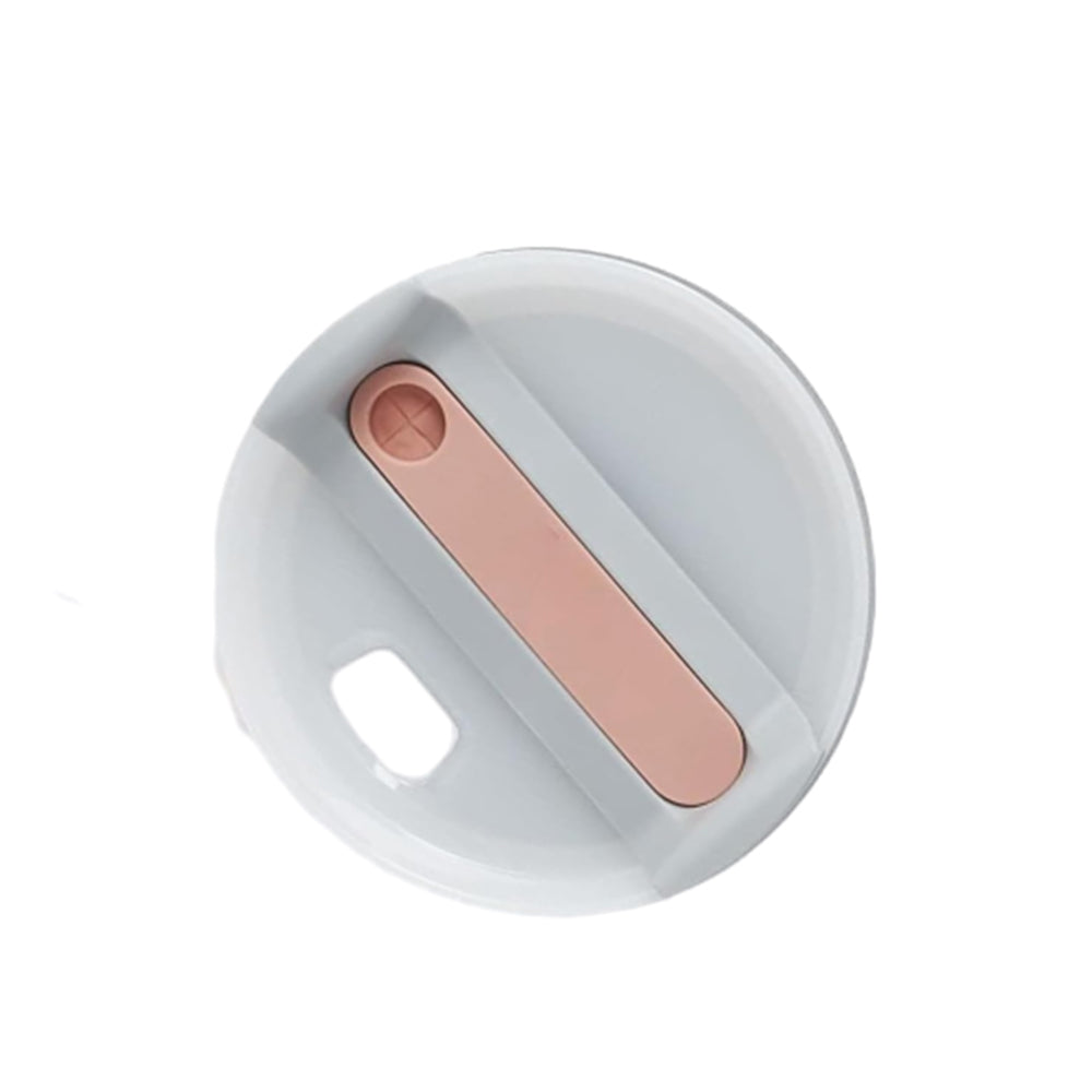 1200ML Stainless Steel Vacuum Insulated Tumbler Mug with Straw Light Pink