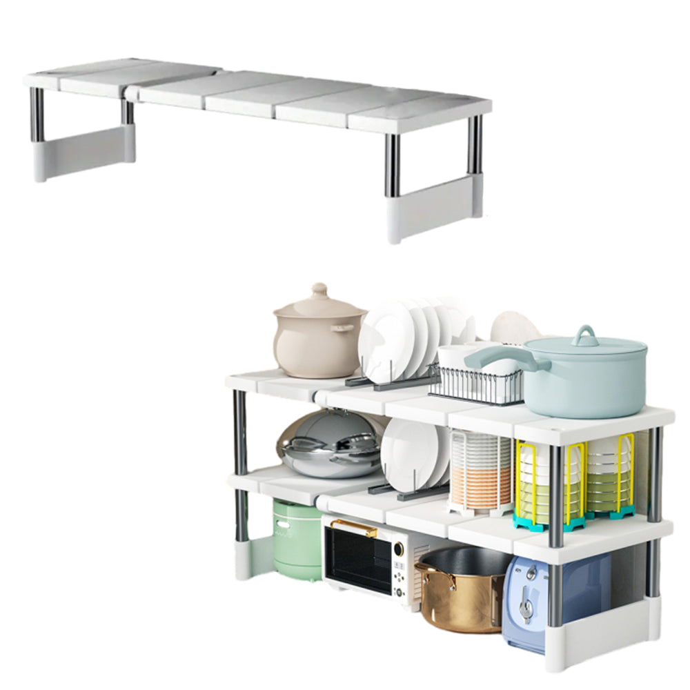 Under Sink Organizer Detachable Adjustable Kitchen Shelf Under Cabinet Rack