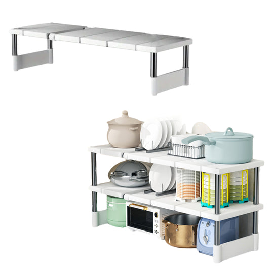 Under Sink Organizer Detachable Adjustable Kitchen Shelf Under Cabinet Rack
