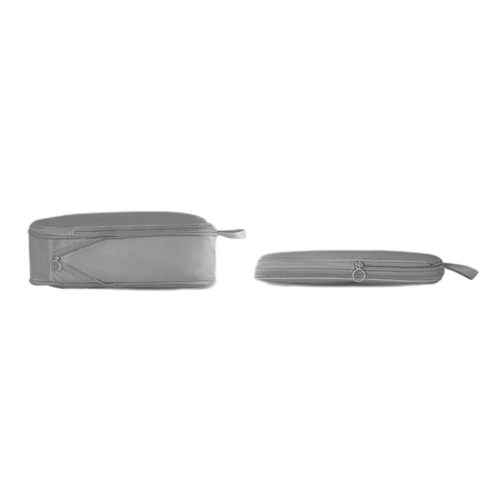 6-Piece Packing Cubes for Travel Lightweight Suitcase Organizer Bags Set Grey
