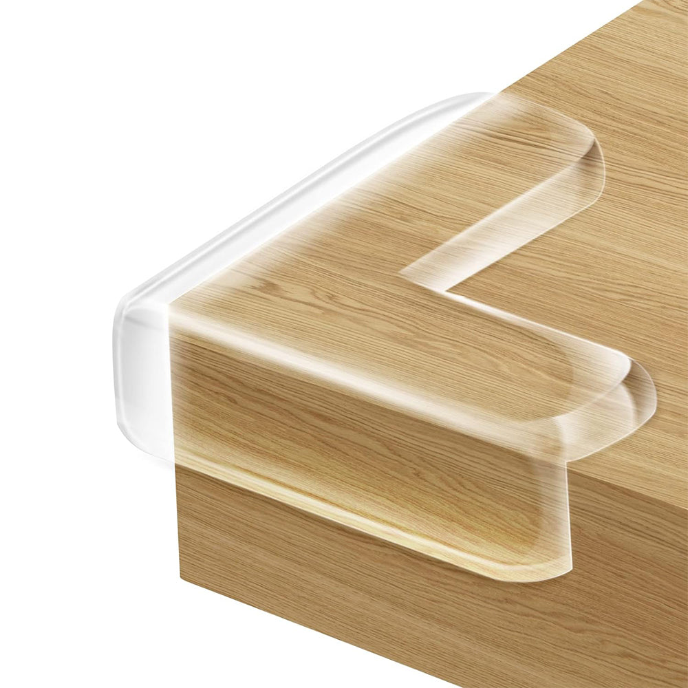 32Pcs L-Shaped Desk Edge Soft Protectors Safety Guard for Furniture Sharp Corner
