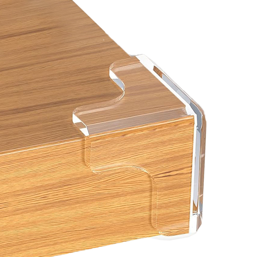 16Pcs T-Shaped Desk Edge Soft Protectors Safety Guard for Furniture Sharp Corner