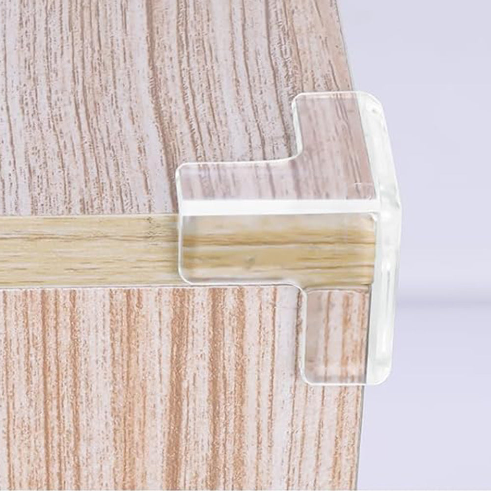 16Pcs T-Shaped Desk Edge Soft Protectors Safety Guard for Furniture Sharp Corner