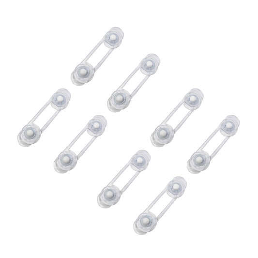 8Pcs 11cm Self-Adhesive Safety Lock Cabinet Door Drawer Security Latch