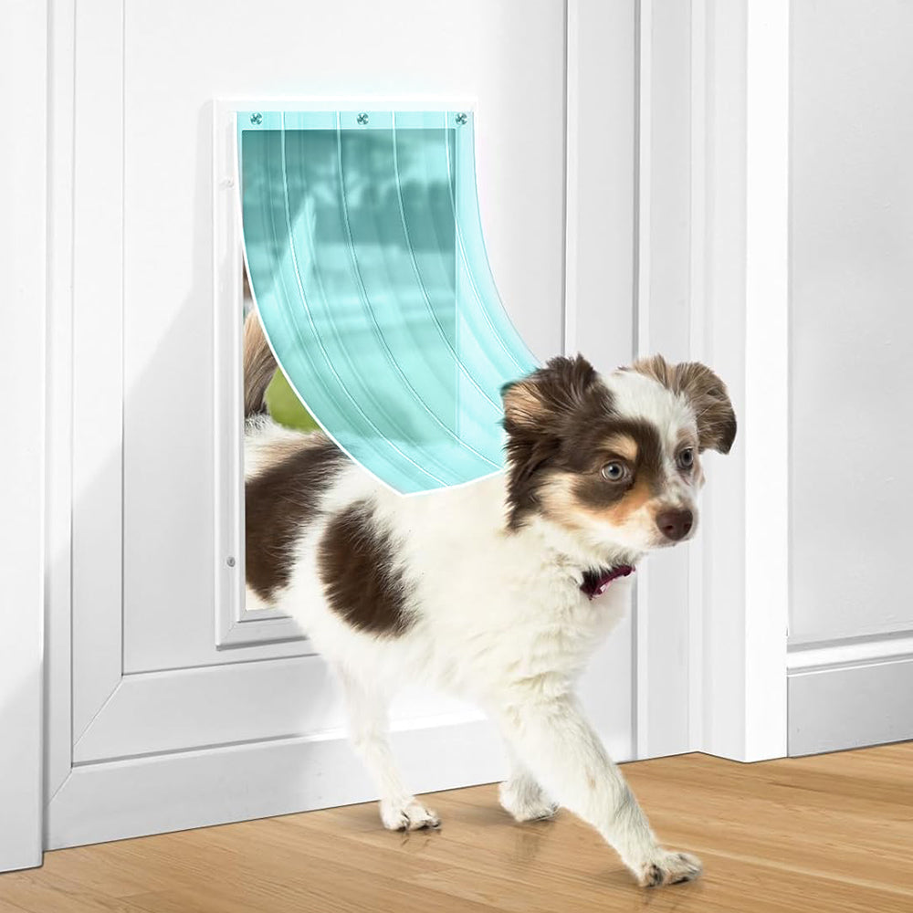DIY Dog Door Replacement Flap PVC Plastic Strips Dog Door Flap for Dog House