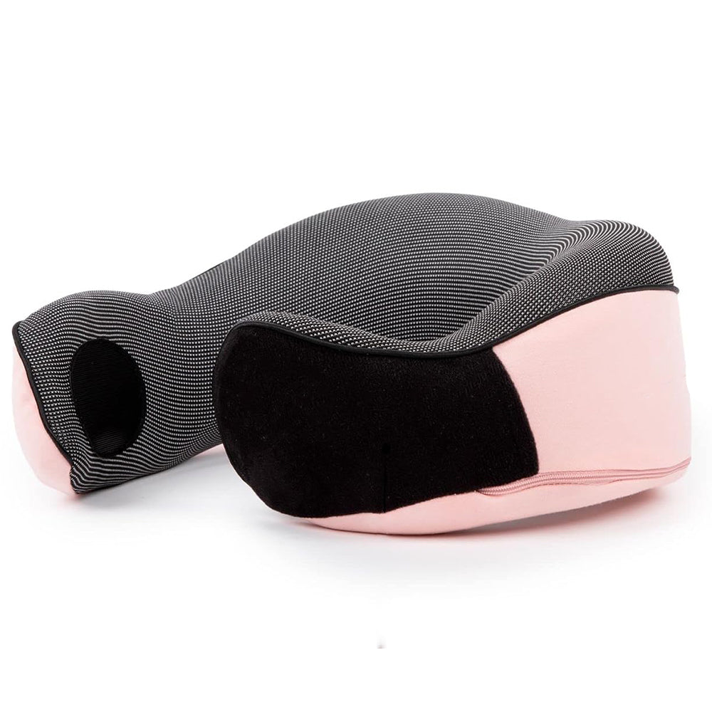 Memory Foam Soft U Shaped Neck Pillow Travel Support Headrest Pink