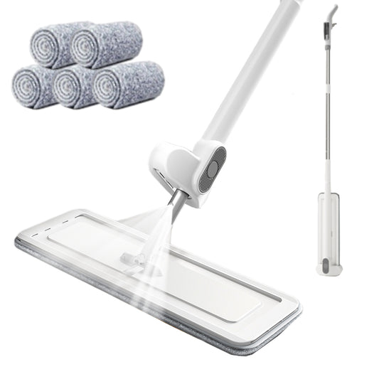 Spray Mop Self Wringing Flat Mop Hands-Free Floor Mop with Mite Removal Function