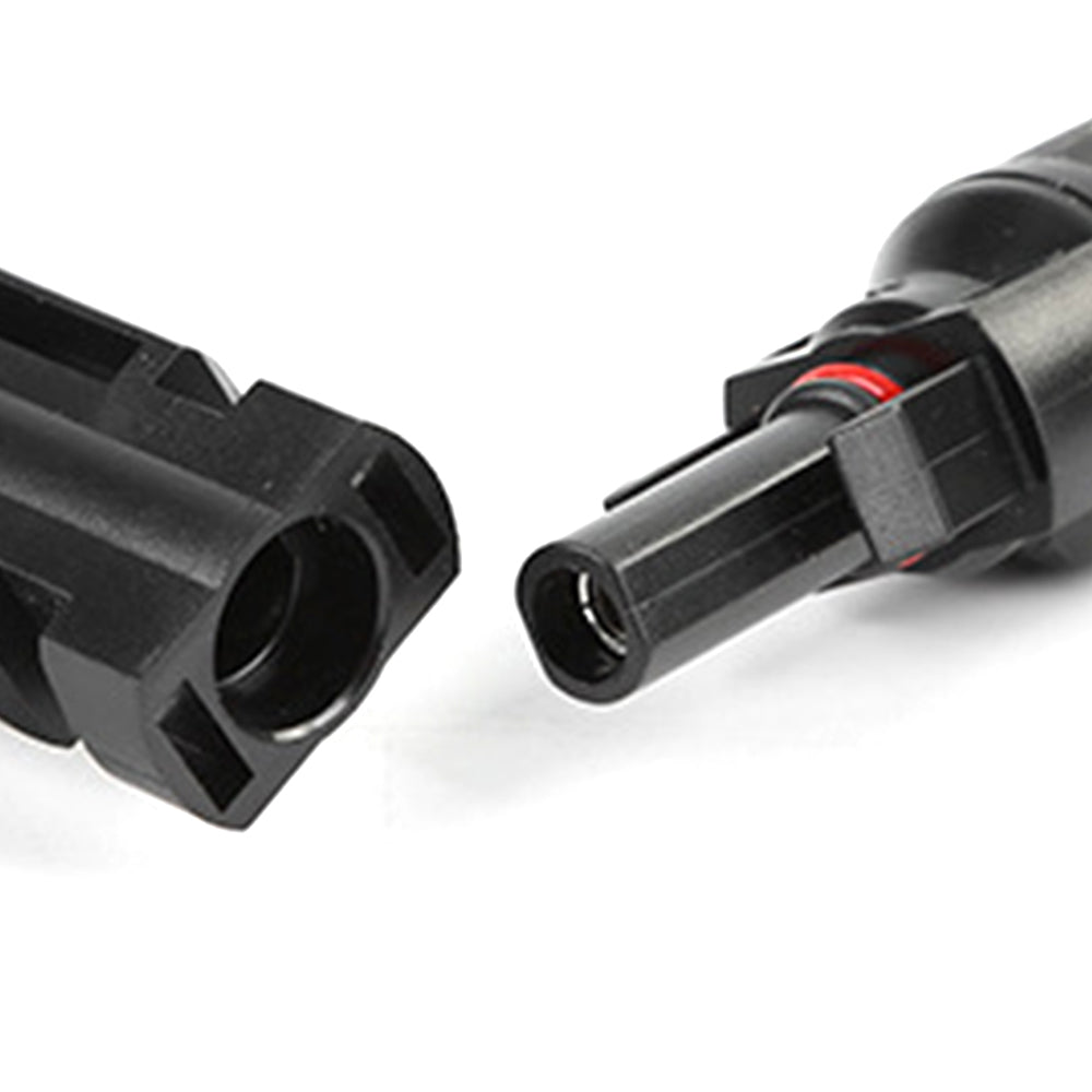 2Pcs Solar Y Connector Branch Parallel Adapter Cable Wire Plug for Solar Panel
