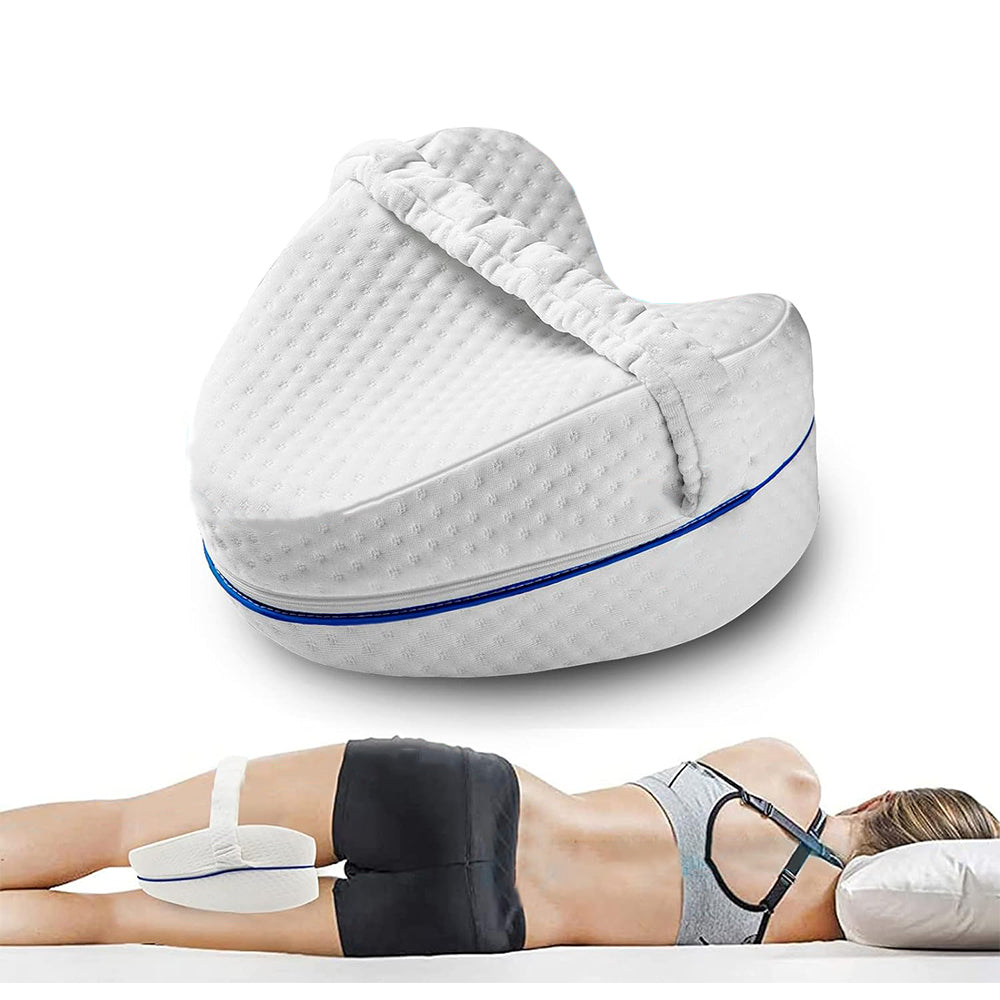 Memory Foam Leg Pillow Cushion Knee Support Washable Pregnancy Knee Pillow