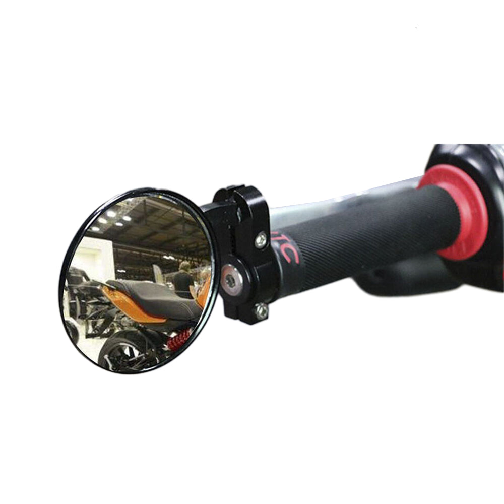2Pcs Universal Motorcycle Handle Bar End Mirrors Motorcycle Rearview Mirrors