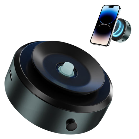 Magnetic Car Suction Cup Vacuum Adsorption Phone Holder Car Bracket Green