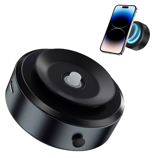 Magnetic Car Suction Cup Vacuum Adsorption Phone Holder Car Bracket Black