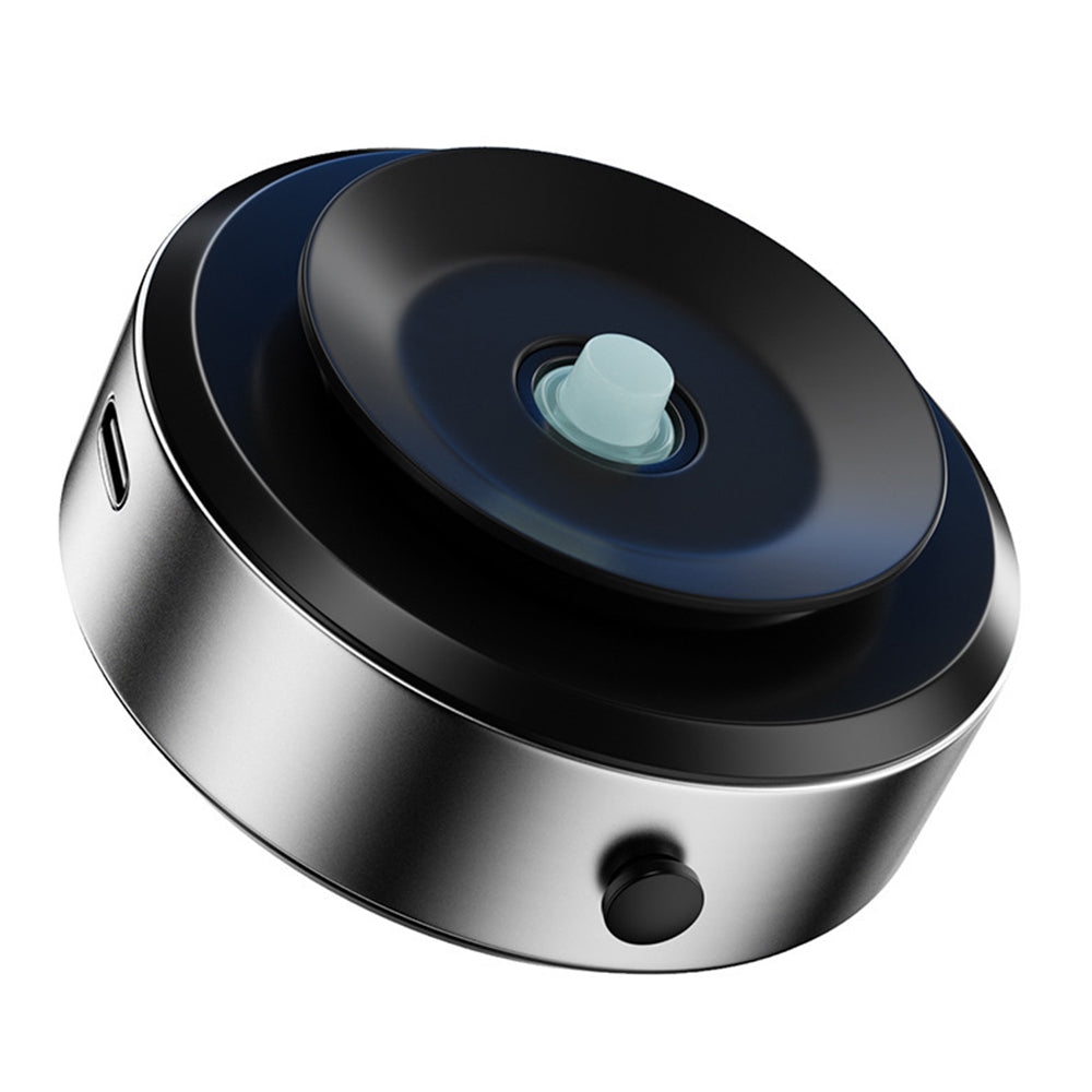 Magnetic Car Suction Cup Vacuum Adsorption Phone Holder Car Bracket Silver