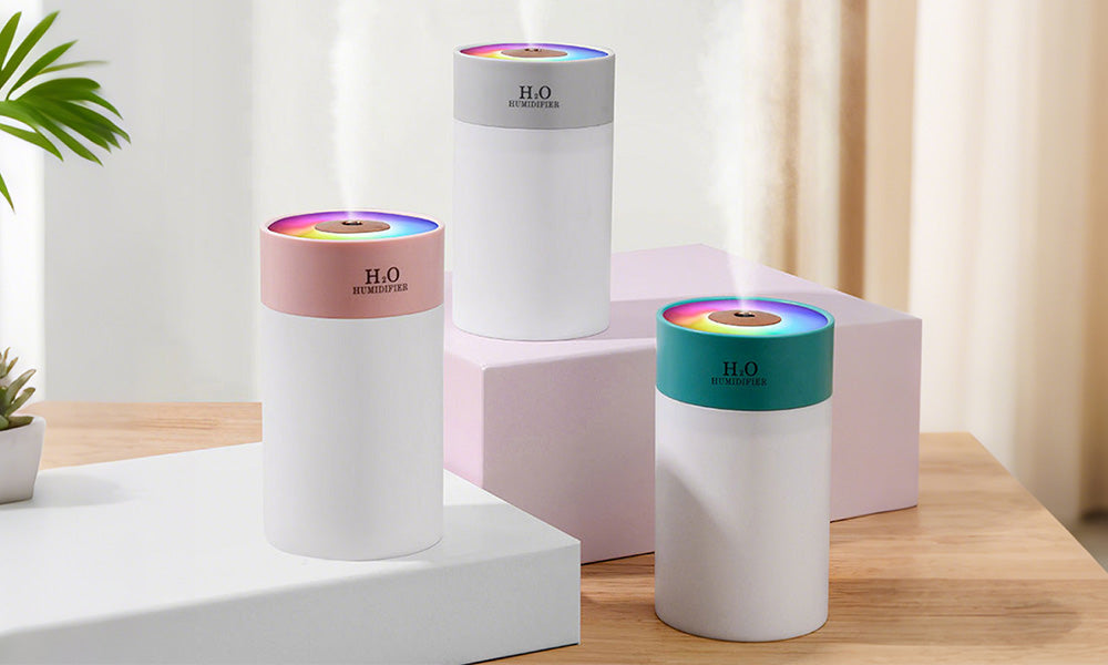 Colorful LED Humidifier with Night Light for Home
