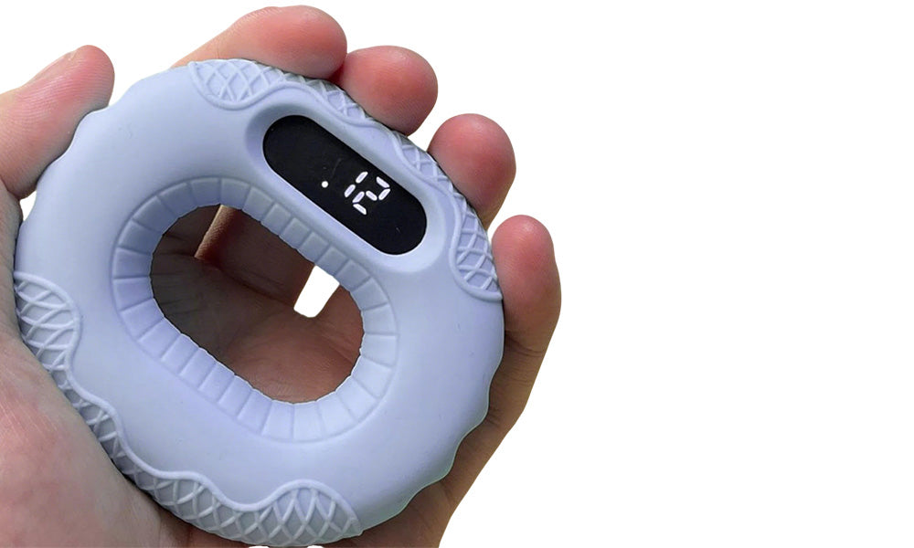 Smart Bluetooth Page Turner Hand Gripper 10 lbs with Counter for Phone Page Turning Fitness Training