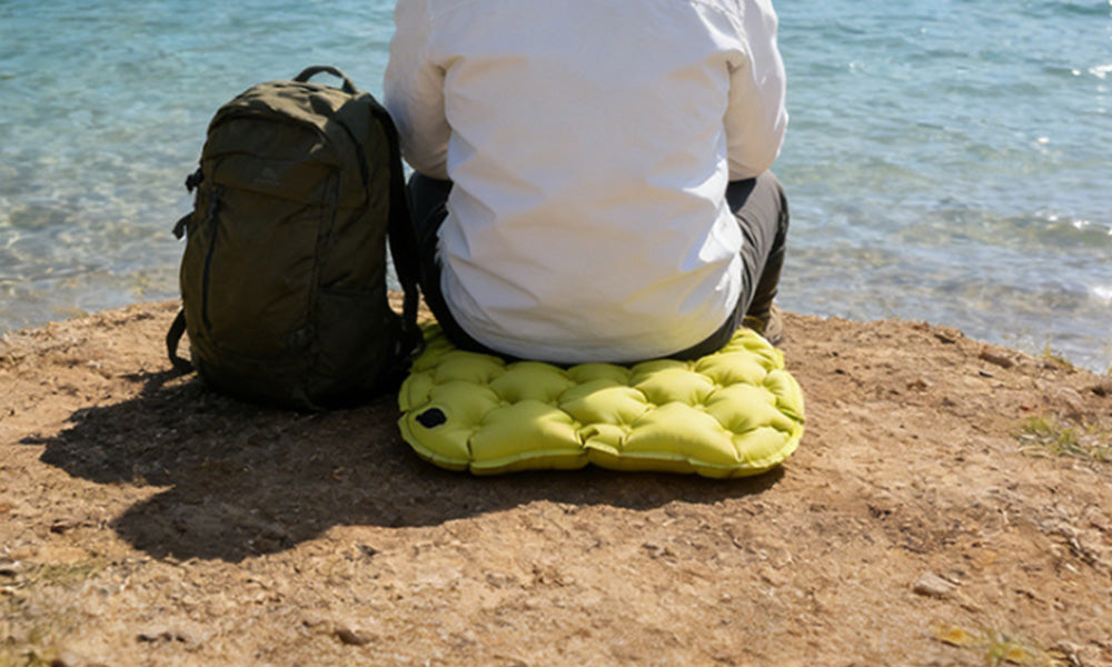 3 PCS 5cm Thick Portable Inflatable Seat Cushions for Outdoor Travel