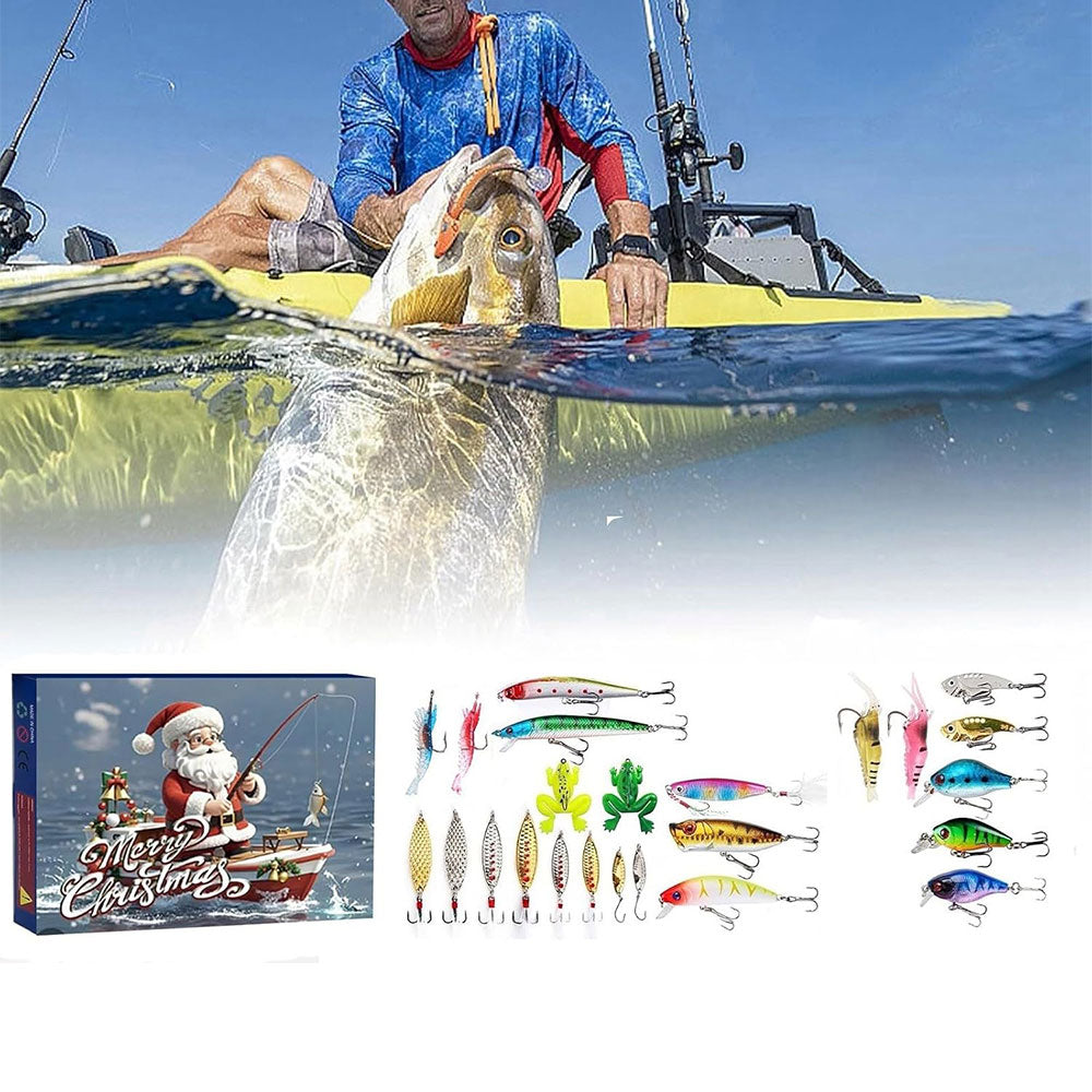 Fishing Lures Christmas Advent Calendar