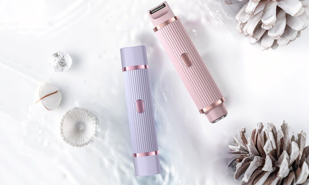 2-in-1 Dual Head Electric Women’s Shaver for Bikini and Body Hair