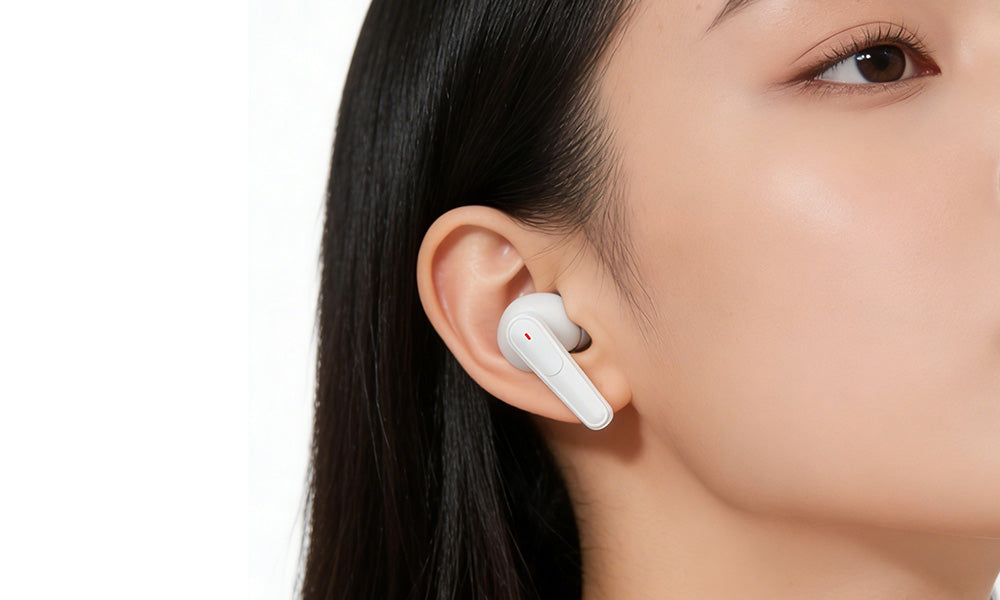 Wireless Bluetooth Earbuds with LED Display Noise Reduction and Touch Control