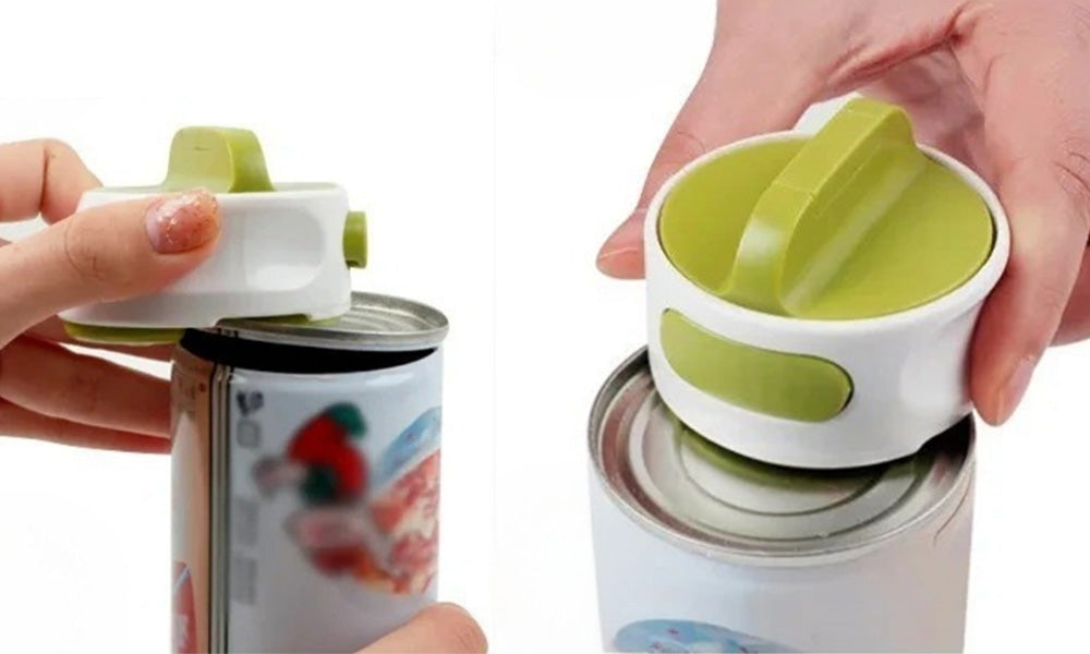 2 PCS Manual Can Openers with Oversized Nonslip Knob