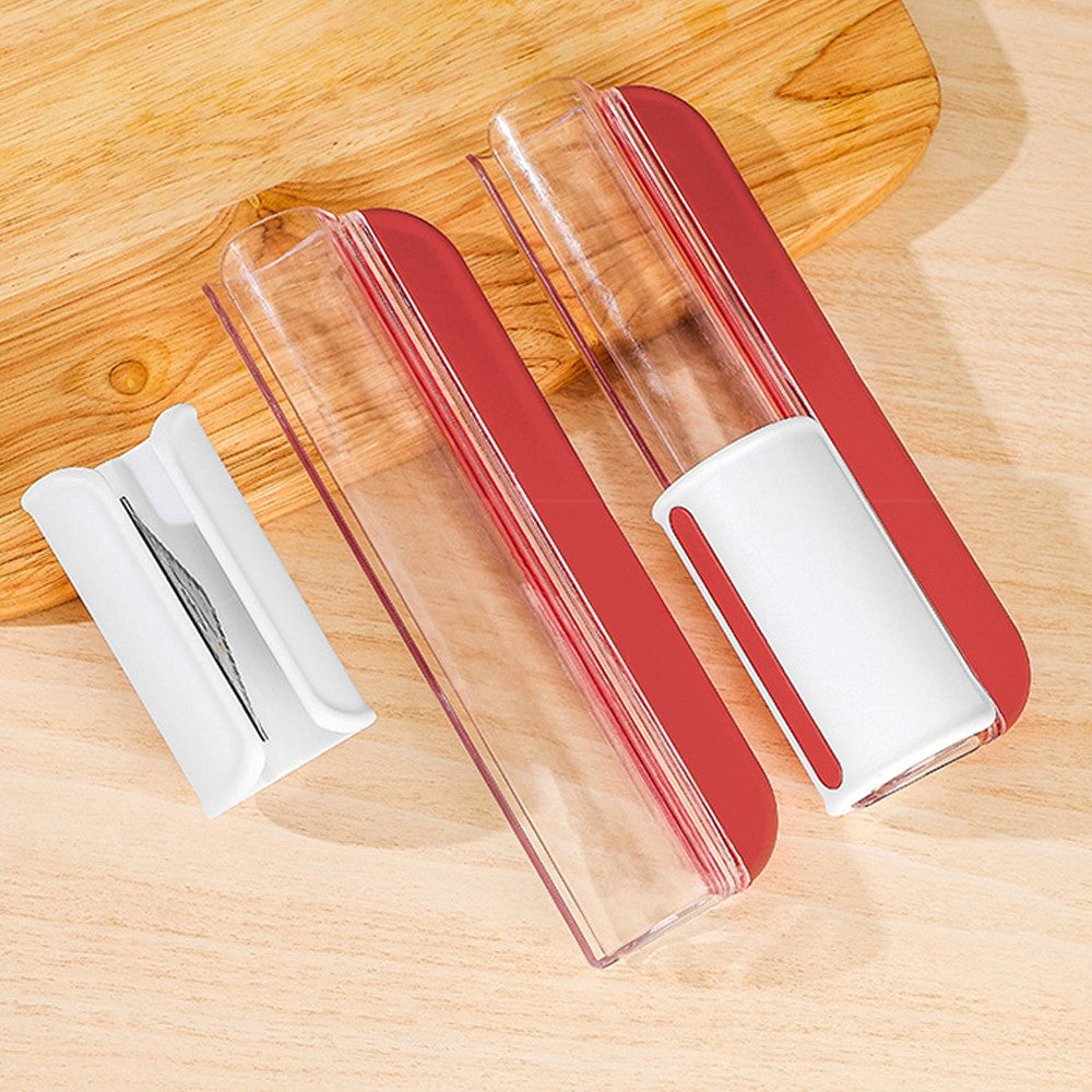 Tomato Slicer Multipurpose Small Fruit Slicer Grapes Cutter - Red