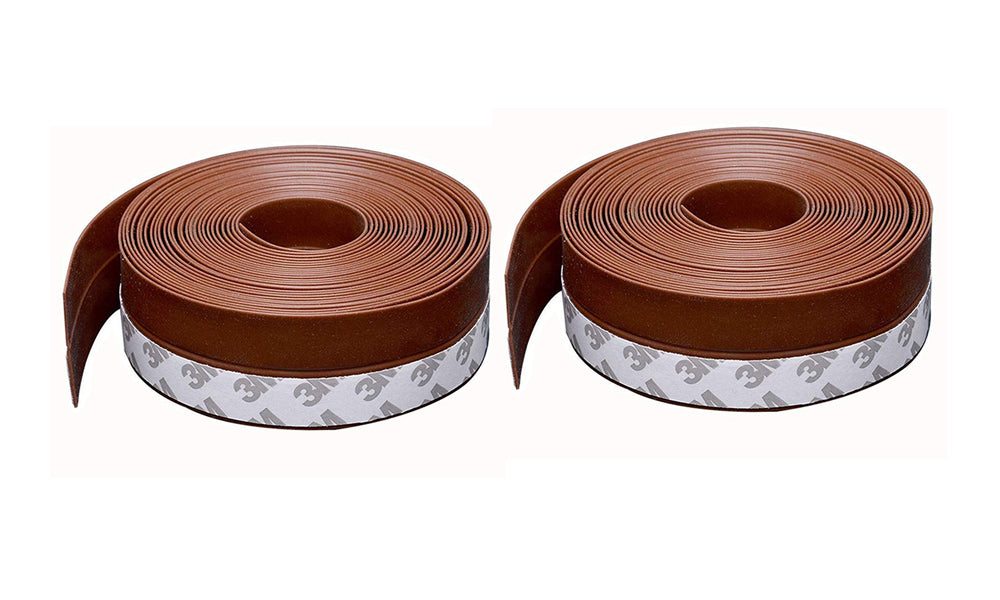 4 Rollers of Adhesive Silicone Door Strip