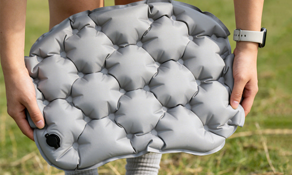 3 PCS 5cm Thick Portable Inflatable Seat Cushions for Outdoor Travel
