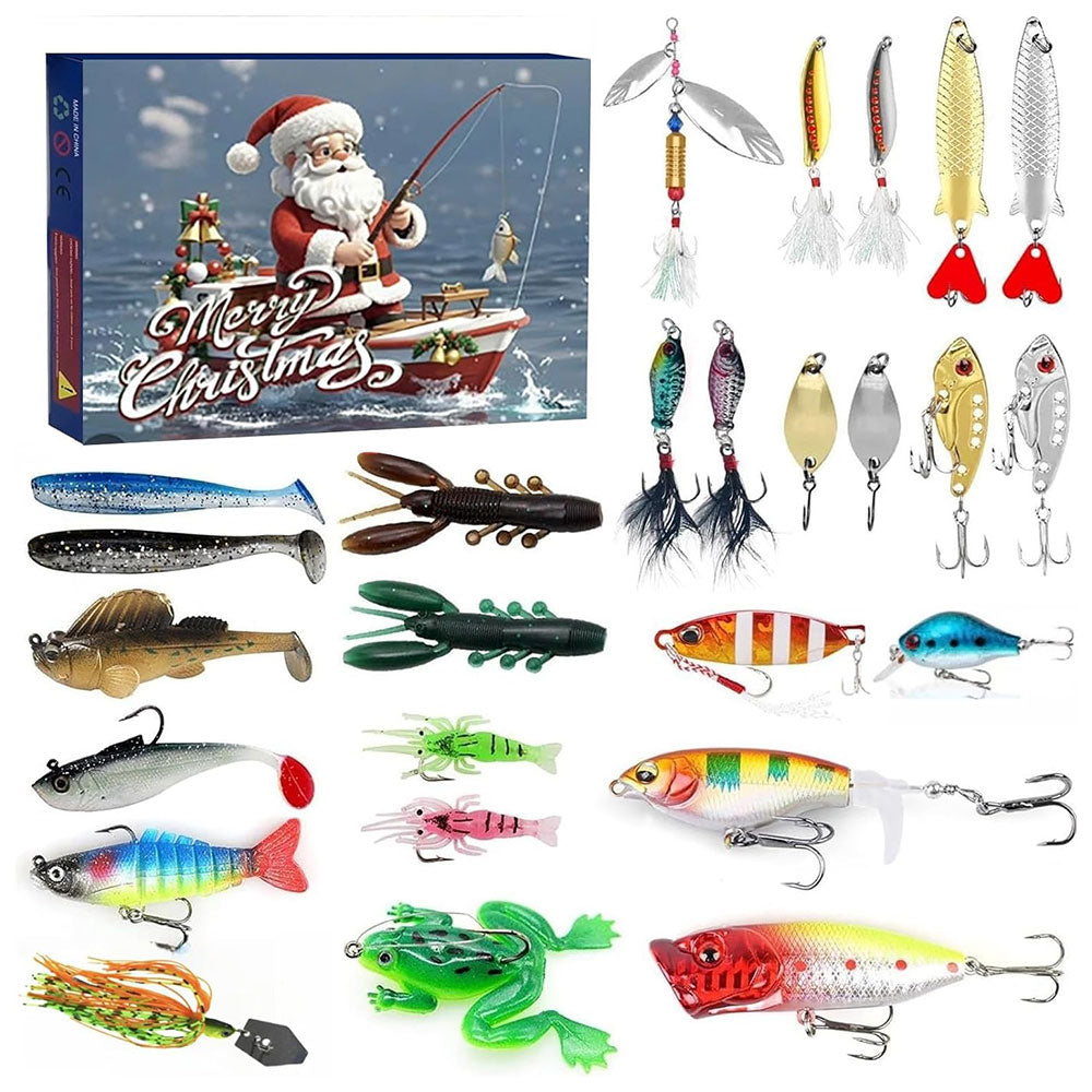 Fishing Lures Christmas Advent Calendar
