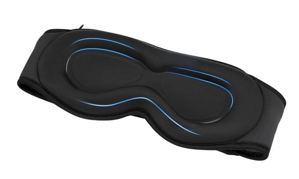 3D Breathable Sleep Mask with Built-in Bluetooth Headphones