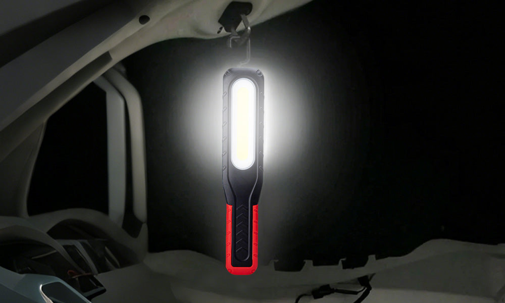 Rechargeable LED Work Light Magnetic Inspection Lamp with Hook Portable Repair Light