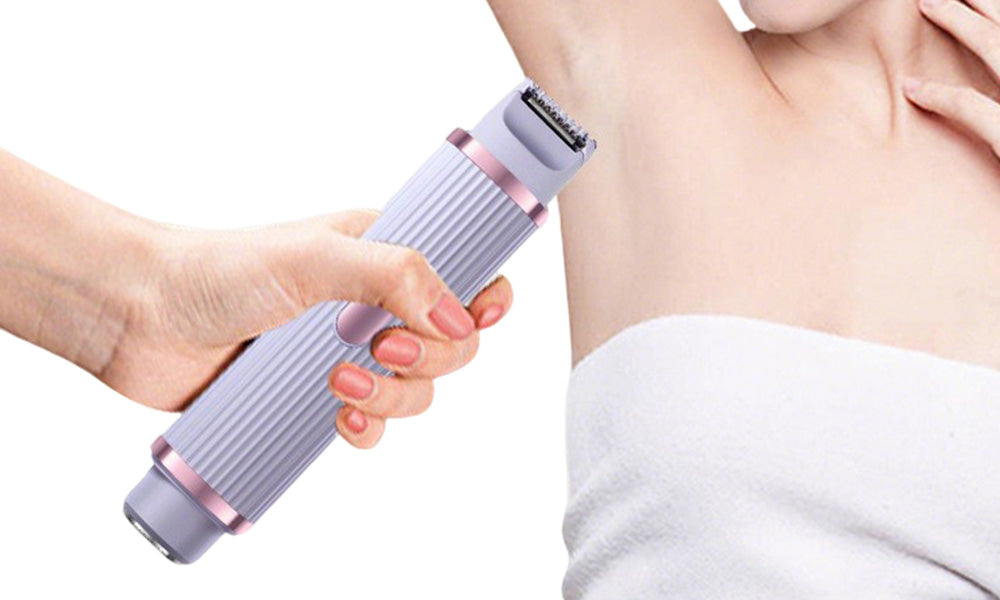 2-in-1 Dual Head Electric Women’s Shaver for Bikini and Body Hair