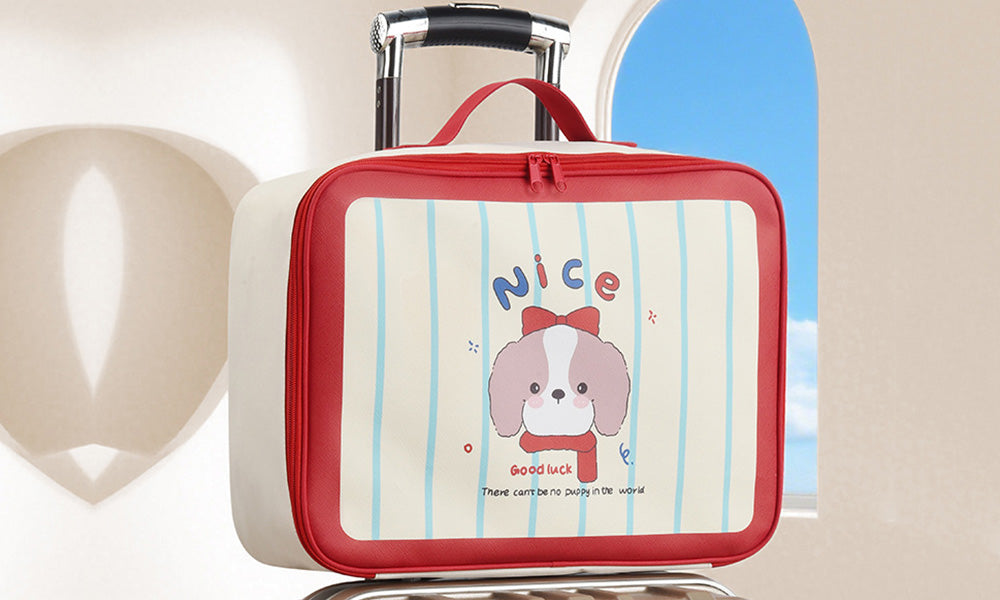 Lightweight Travel Organizer Bag with Multiple Compartments for Efficient Packing