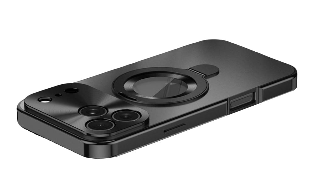 Privacy Magnetic Phone Case with Stand Full Coverage Protective Case for iPhone 17 Pro / 17 Pro Max